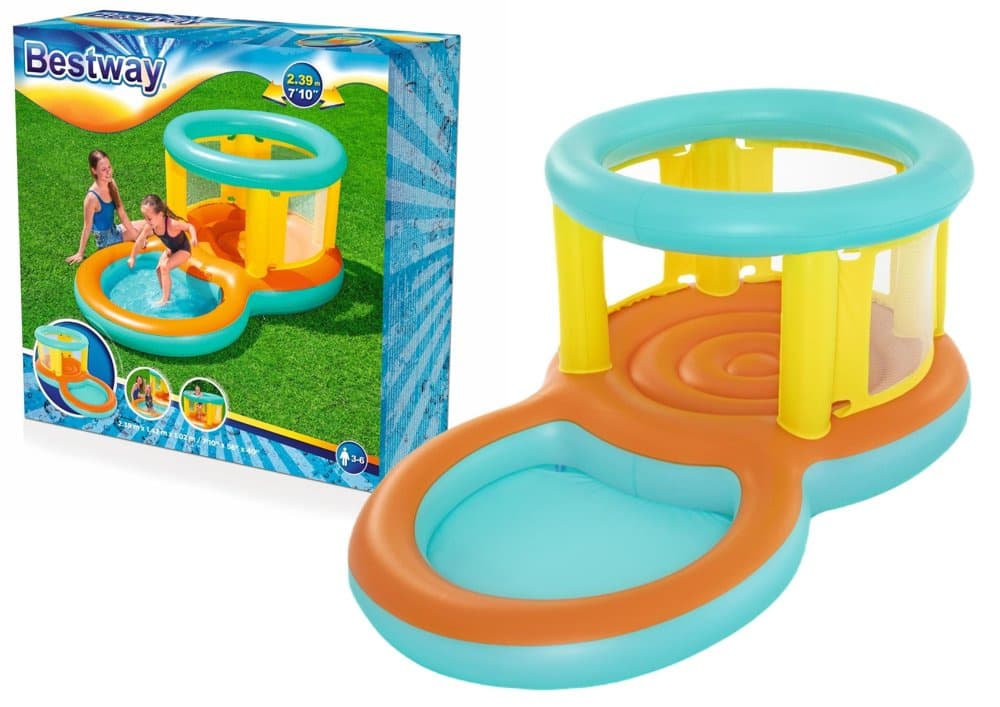 Napihljiva trampolina Bestway za otroke, 239 x 149 x 102 cm