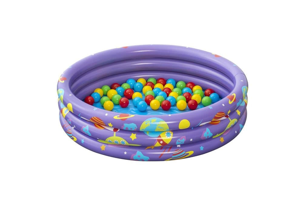 Napihljiv bazen z žogicami Bestway 52466, 102 x 25 cm