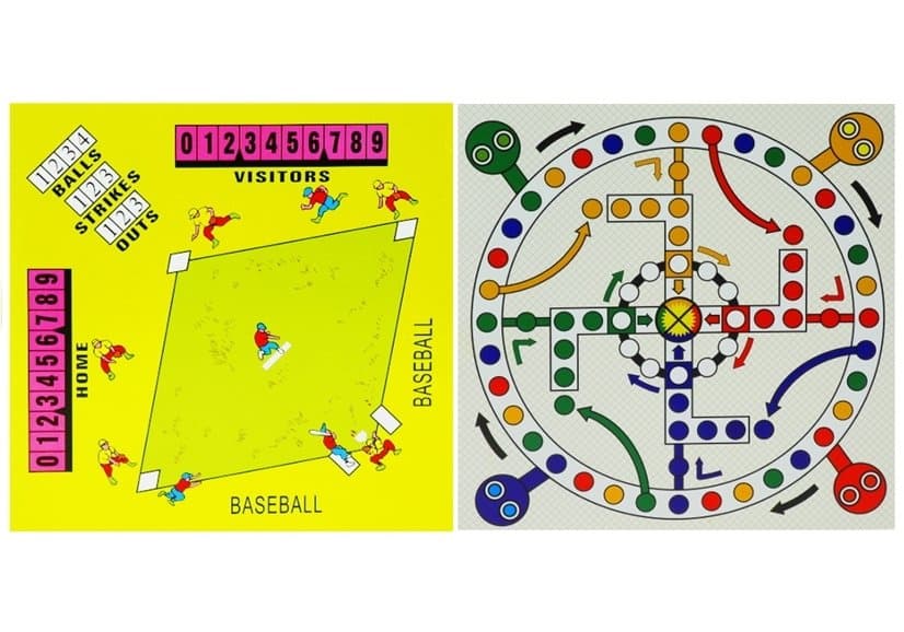 Set 18 v 1 družabnih iger: šah, spominske igre, Ludo in druge 4