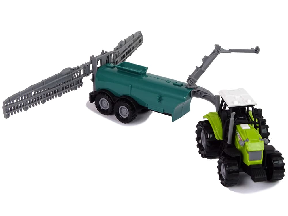 Kmetijski traktor z razpršilcem, zeleni, z zvokom 4