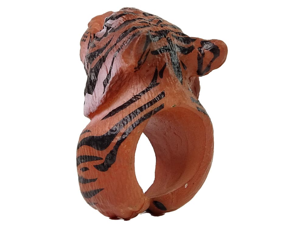 LEAN TOYS prstan na roki - Edukacijske živali, bengalski tiger 3