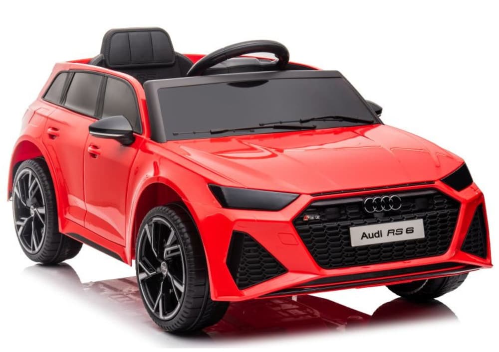 Akumulatorski avtomobilček LEAN CARS Audi RS6 BRD-2118, rdeč