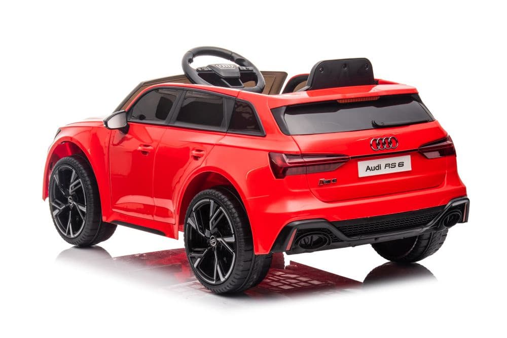 Akumulatorski avtomobilček LEAN CARS Audi RS6 BRD-2118, rdeč 5