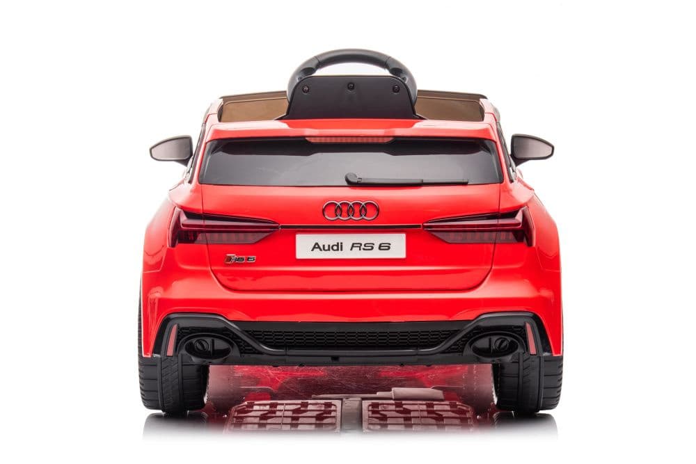 Akumulatorski avtomobilček LEAN CARS Audi RS6 BRD-2118, rdeč 6