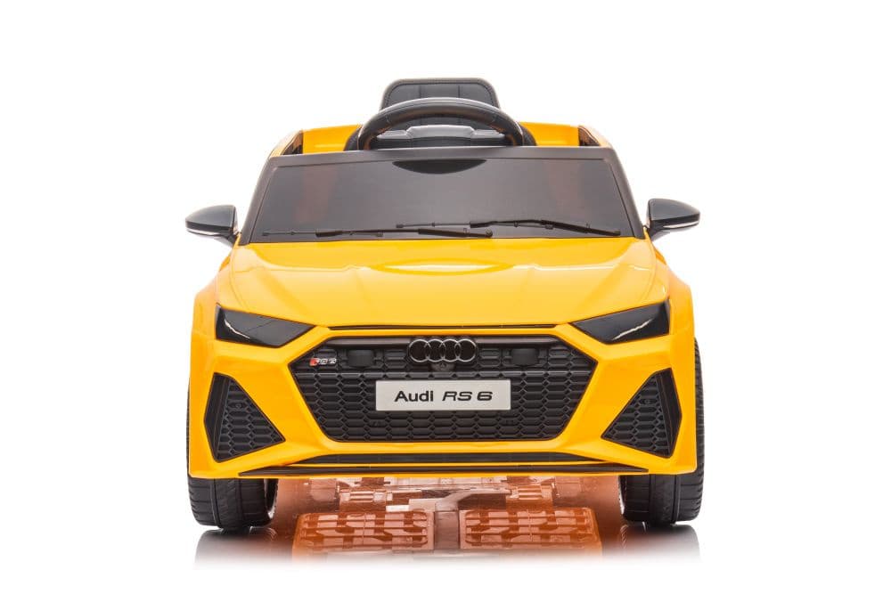 Akumulatorski avtomobilček LEAN CARS Audi RS6 BRD-2118, rumeni 2
