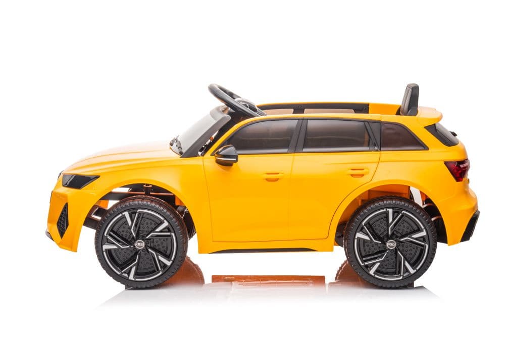 Akumulatorski avtomobilček LEAN CARS Audi RS6 BRD-2118, rumeni 5