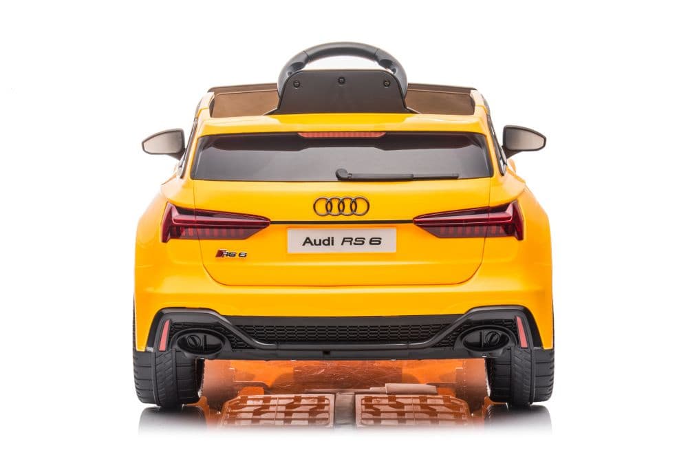 Akumulatorski avtomobilček LEAN CARS Audi RS6 BRD-2118, rumeni 7