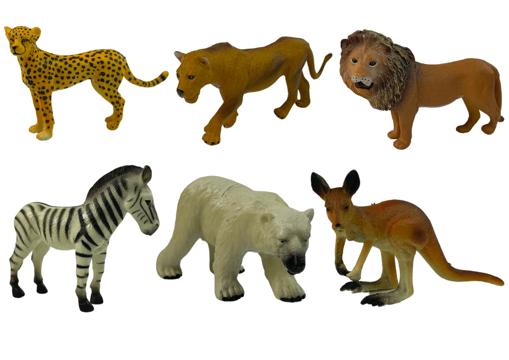 Set Figuric LEAN TOYS: Afriške Divje Živali 2