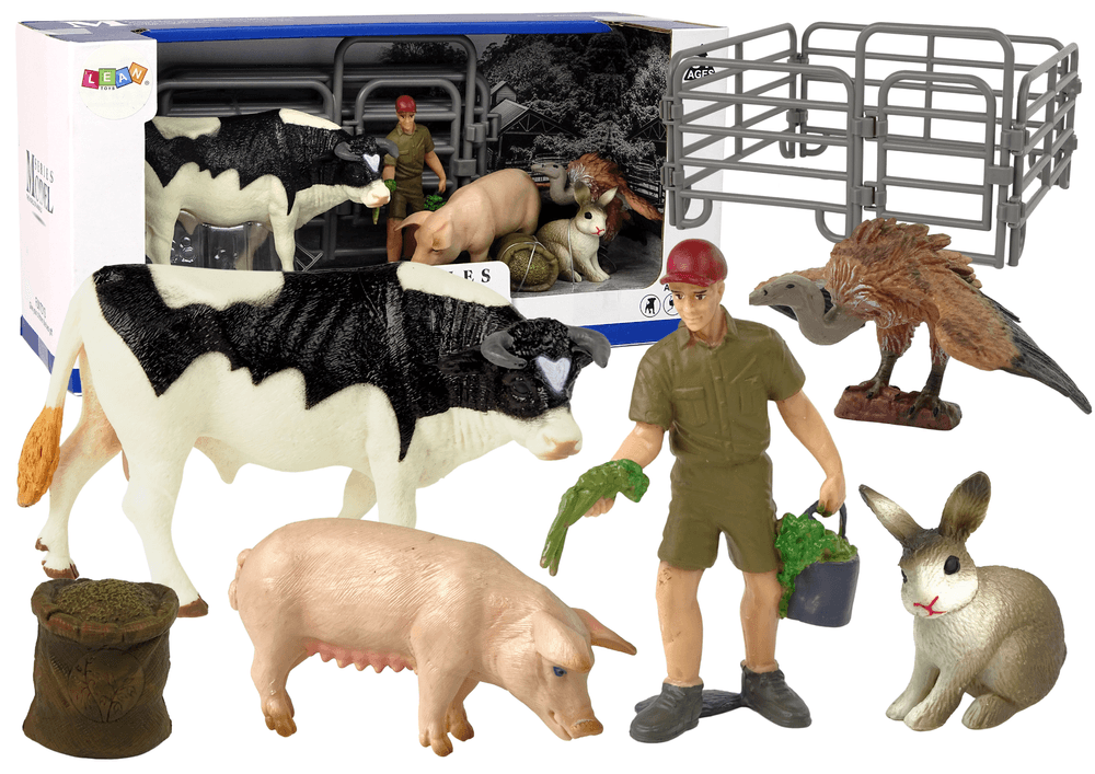Velik set figuric Farma s kmetijo (LEAN TOYS)