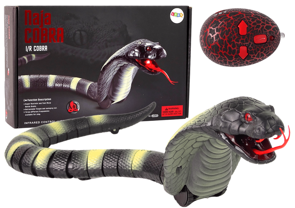 Daljinsko voden kača Kobra, 44 cm (LEAN TOYS)