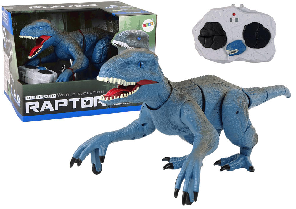 Daljinsko voden dinozaver Velociraptor z zvoki (LEAN TOYS)