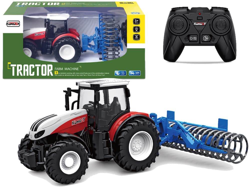 Traktor na daljinsko vodenje sivalkom za zemljo (LEAN TOYS)