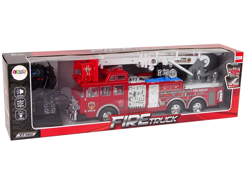 Daljinsko voden gasilec s pedali, LEAN TOYS 5