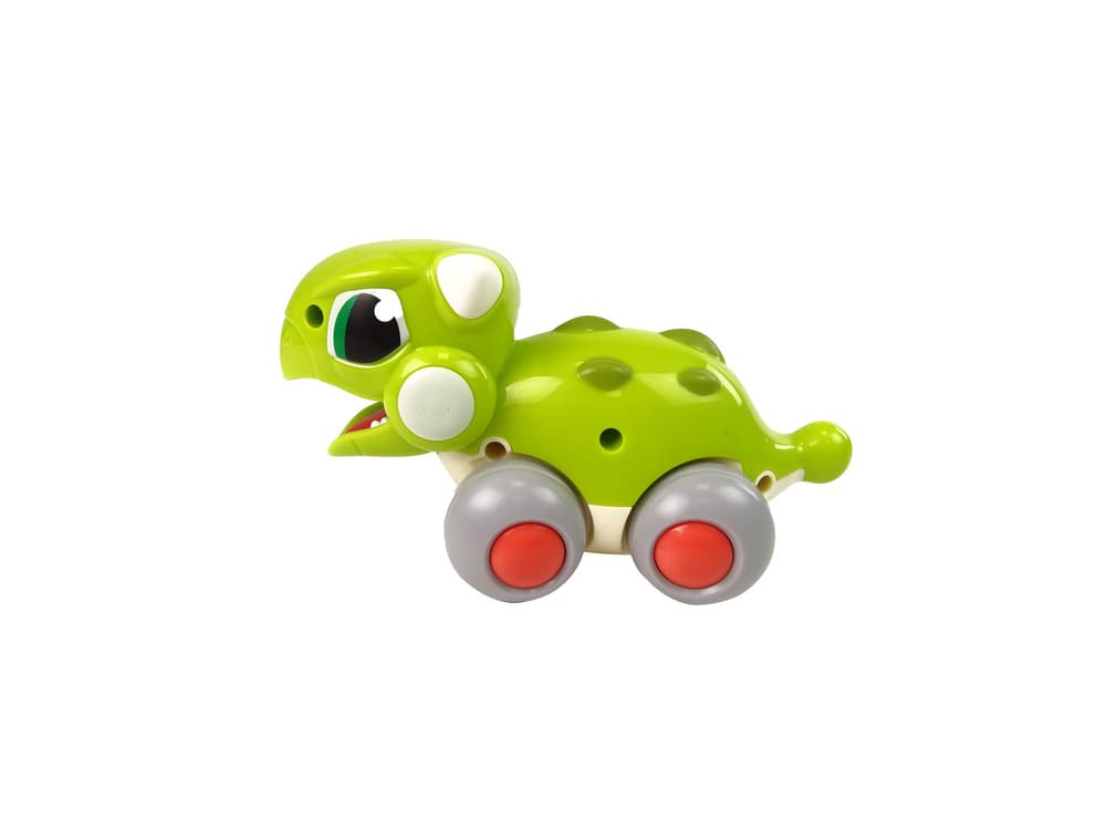 Dinozaver na kolesih, zelen, figurica, LEAN TOYS 3