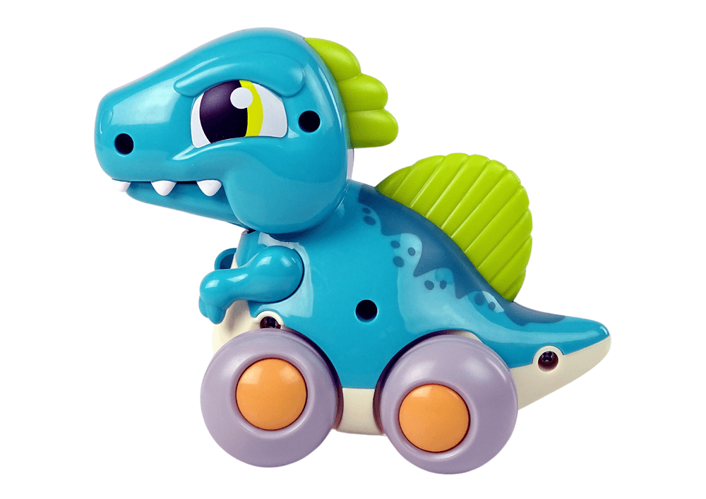 Dinozaver na kolesih, Spinosaurus modri, figurica, LEAN TOYS 2