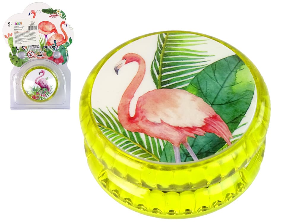 JOJO 'Flamingo' LEAN TOYS Rumena - Hitra igralna jojo