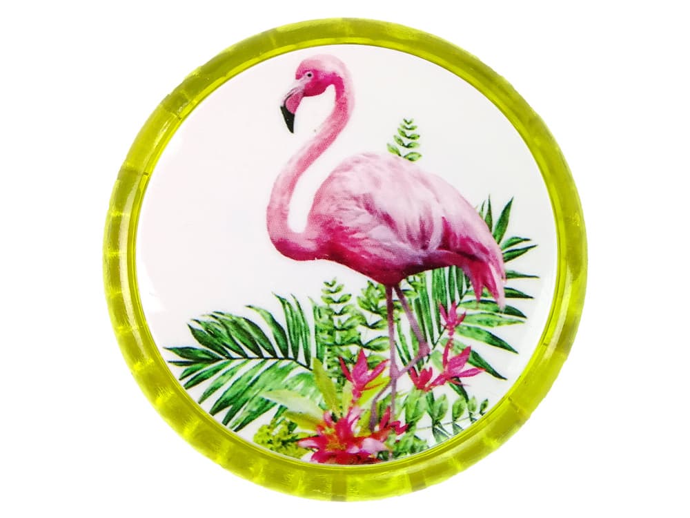 JOJO 'Flamingo' LEAN TOYS Rumena - Hitra igralna jojo 2