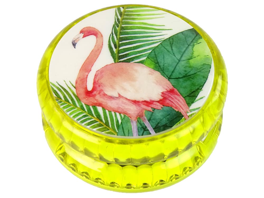 JOJO 'Flamingo' LEAN TOYS Rumena - Hitra igralna jojo 3