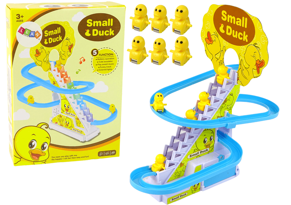 Edukativna igrača LEAN TOYS: Tir z lučmi in glasbo za plezajoče "Kozice"