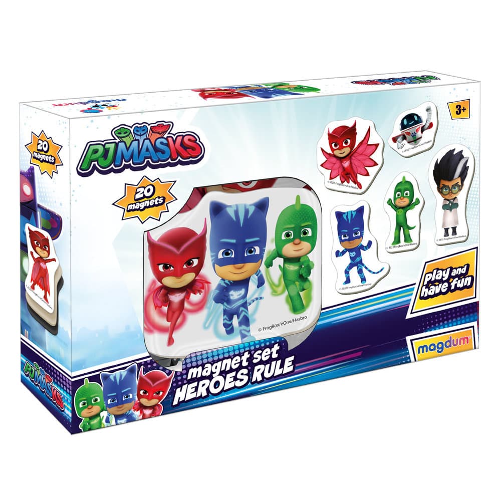 Set magnetov PJ MASKS LEAN TOYS ME 5031-32 2