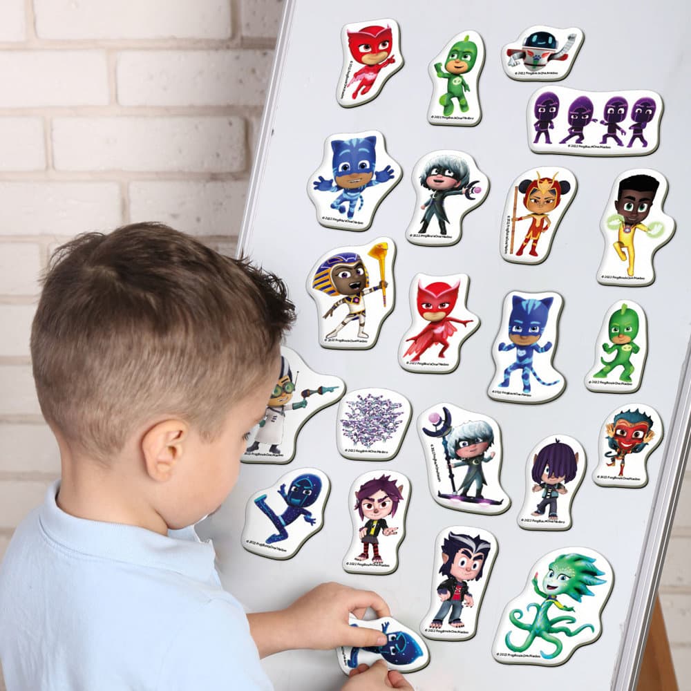 Set magnetov PJ MASKS LEAN TOYS ME 5031-31 5