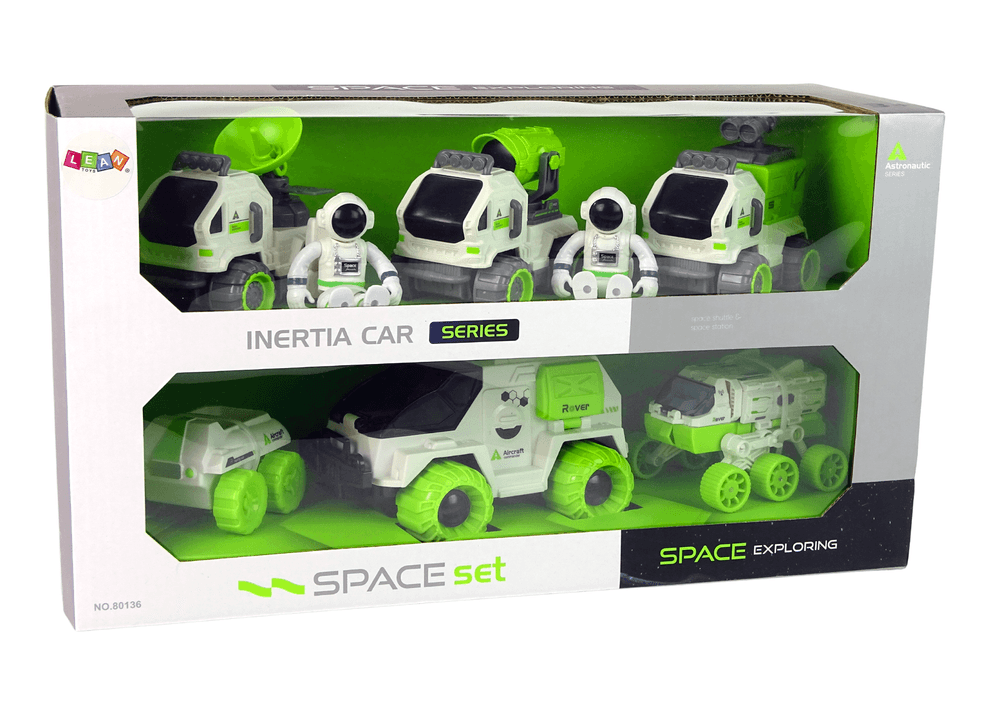 LEAN TOYS Vesoljski set 6v1: rover, satelit, astronomija za otroke 5