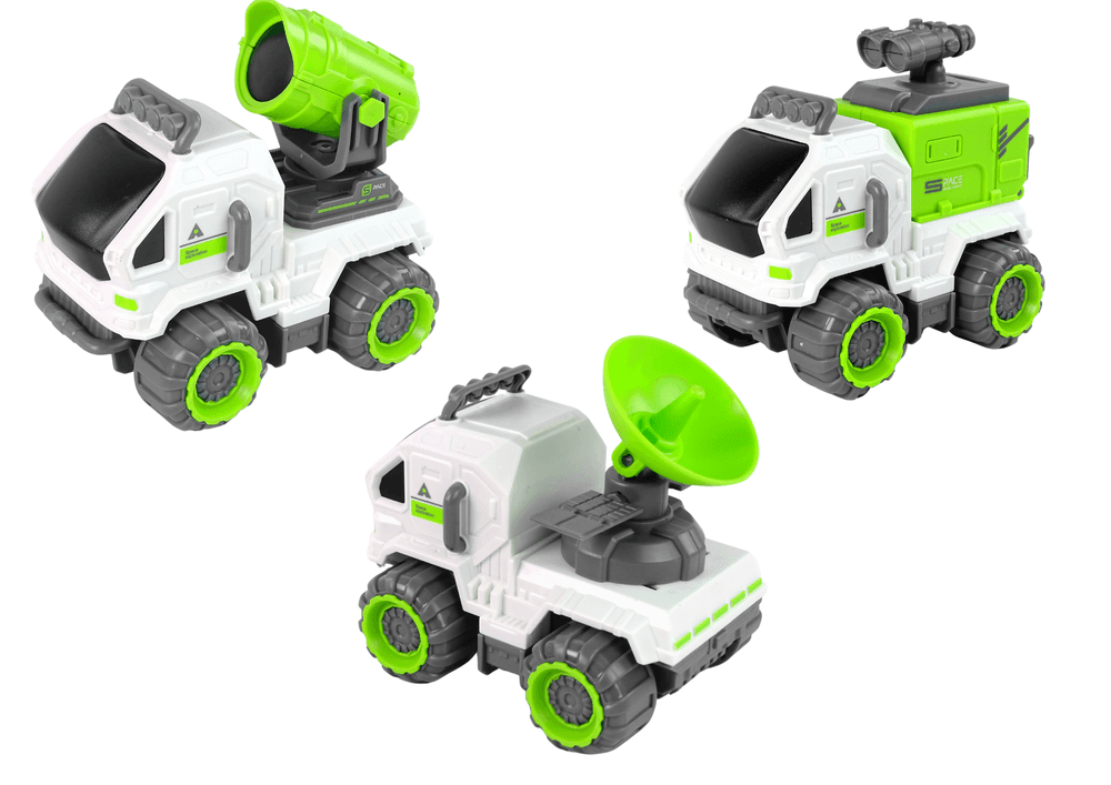 LEAN TOYS Vesoljski set 6v1: rover, satelit, astronomija za otroke 3
