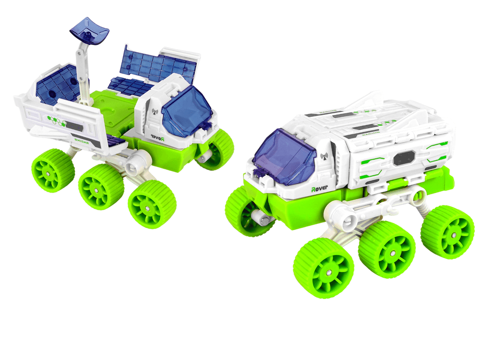 LEAN TOYS Vesoljski set 6v1: rover, satelit, astronomija za otroke 4