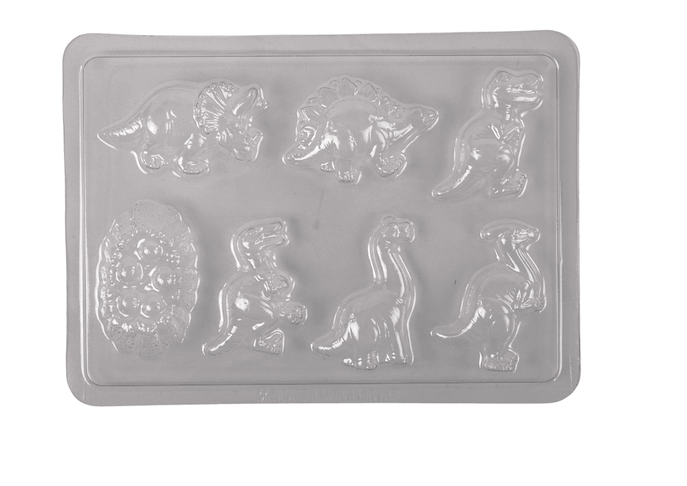 LEAN TOYS Komplet za ustvarjanje: Odlitki iz mavca, barve, dinozavri 3