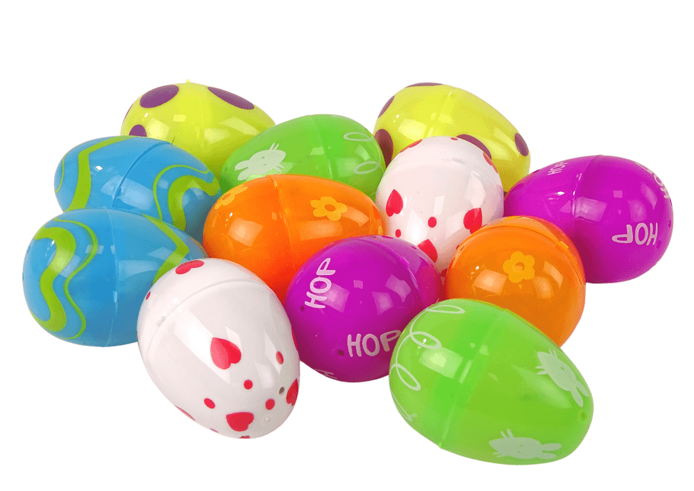 LEAN TOYS Velikonočna jajca Fidget Toys, set 12 kos. 2