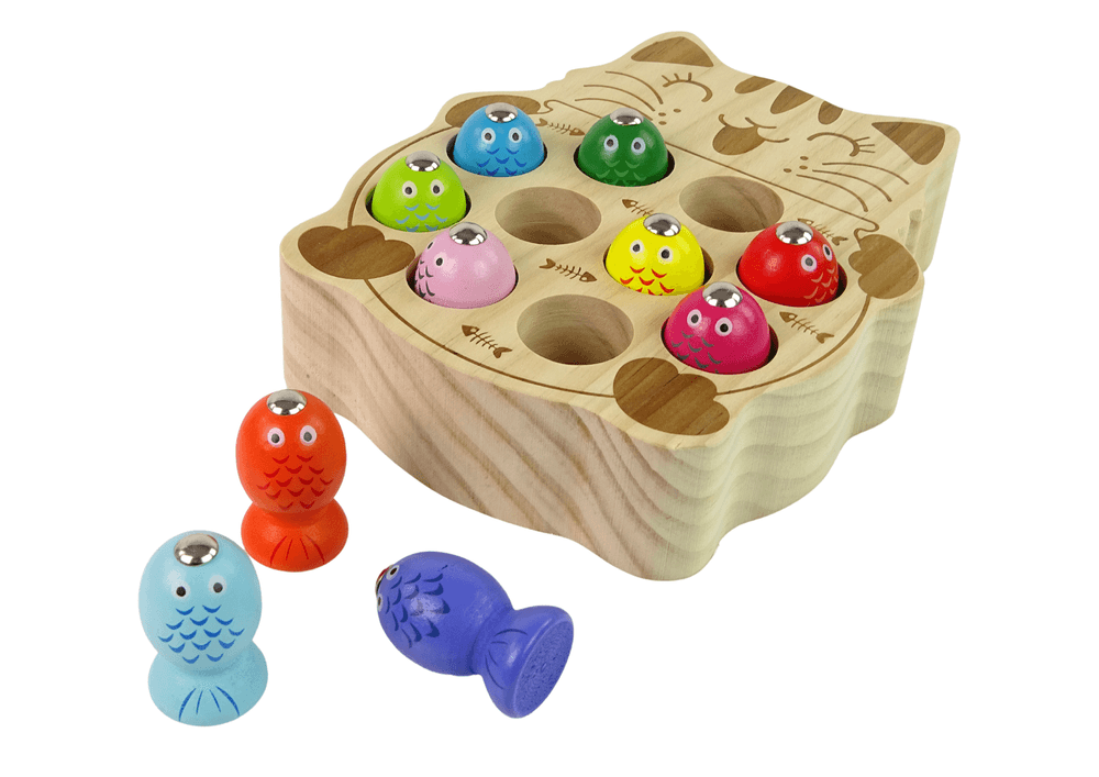 Lesena igra Ribolov LEAN TOYS (2 palici) 2