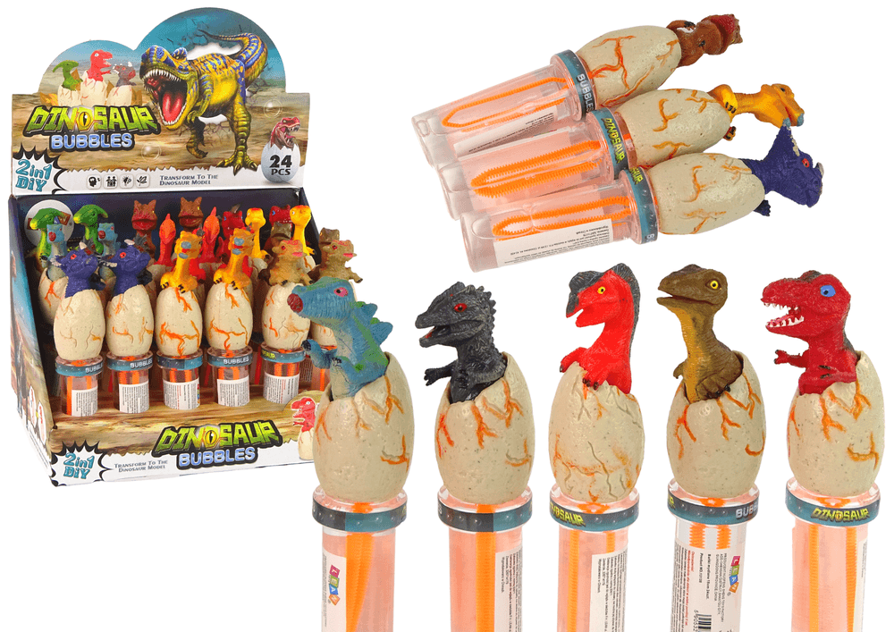 LEAN TOYS Ustvarjalec mehurčkov v obliki dinozavra (18 cm)
