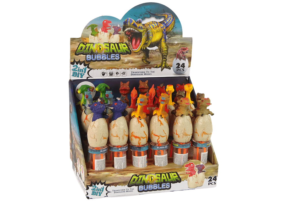LEAN TOYS Ustvarjalec mehurčkov v obliki dinozavra (18 cm) 3