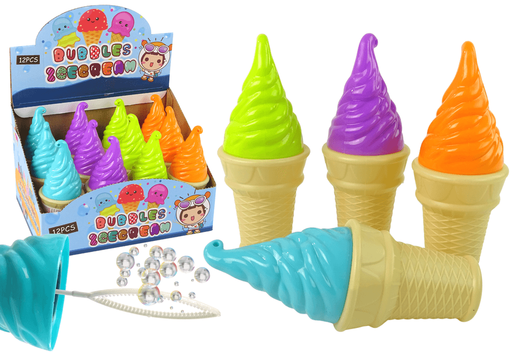 LEAN TOYS Mehurčki v obliki sladoleda (80ml)