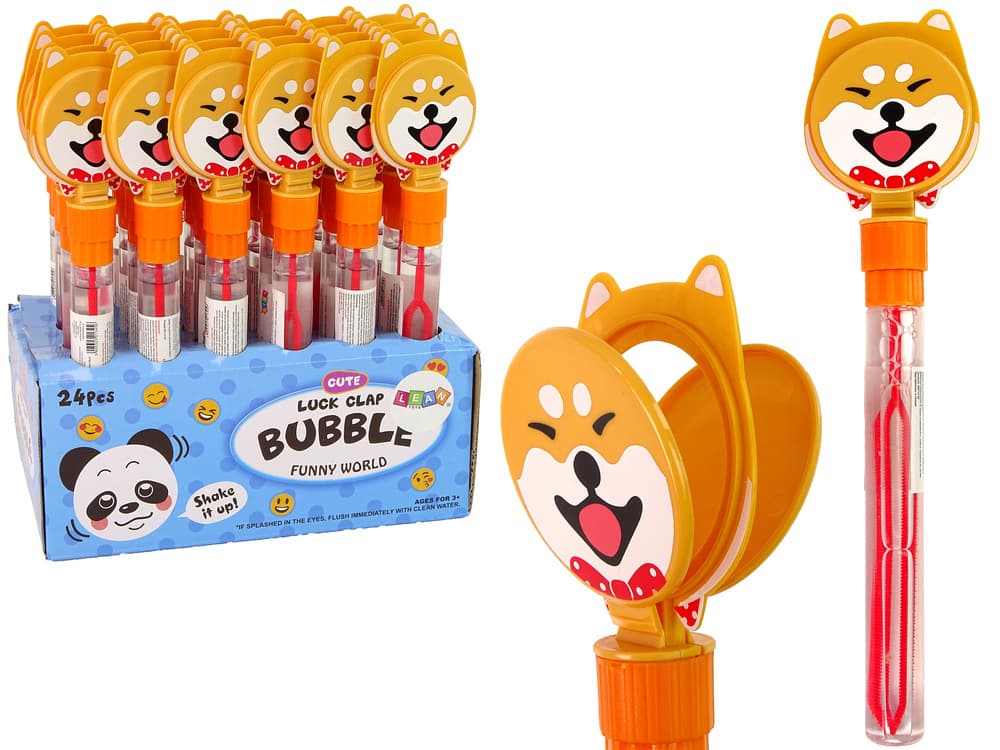 LEAN TOYS Mehurčki v obliki psa 'Klepec' (30 cm)