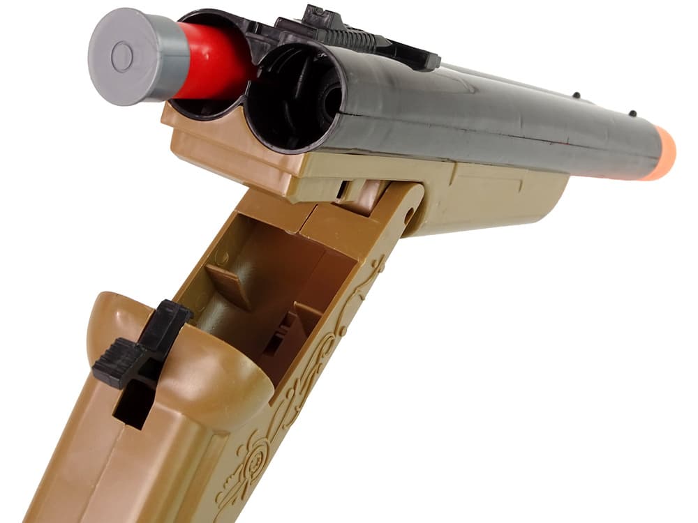 LEAN TOYS Kavbojska igrača pištola z naboji 3