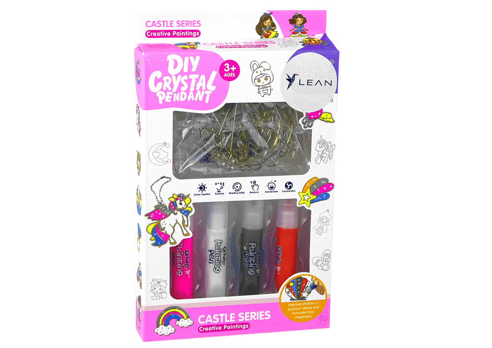 LEAN TOYS Vitražni obeski za slikanje (6 kos.) 4
