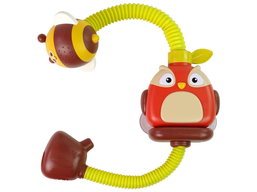 LEAN TOYS Igrača za kopanje sova s prho - škropilnik 2