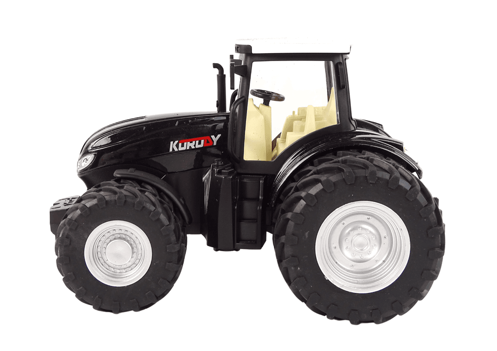 Daljinsko voden traktor LEAN TOYS, črn, 2.4G, kovinski 3