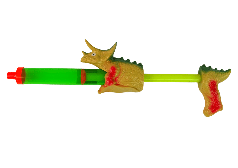 Vodna pištola dinozaver LEAN TOYS, 40 cm, zelena 2