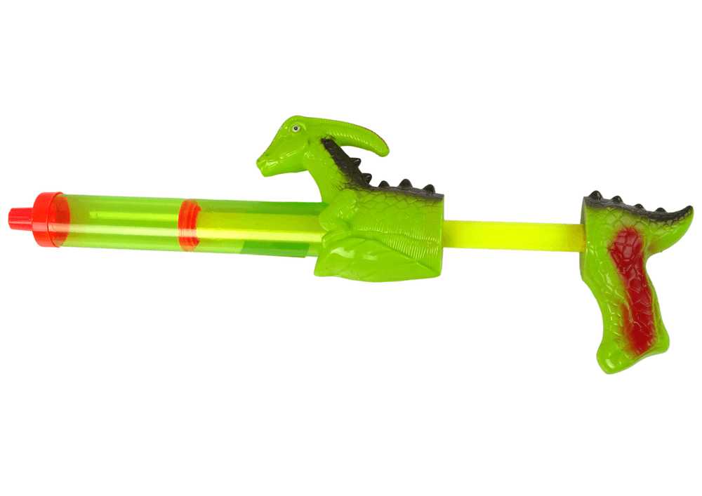 Vodna pištola dinozaver LEAN TOYS, 40 cm, zelena 2