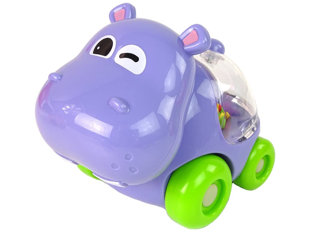 Pisani vozički Živali z kroglicami LEAN TOYS 4