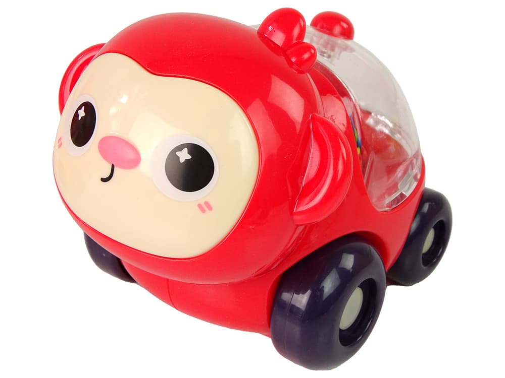 Pisani vozički Živali z kroglicami LEAN TOYS 5