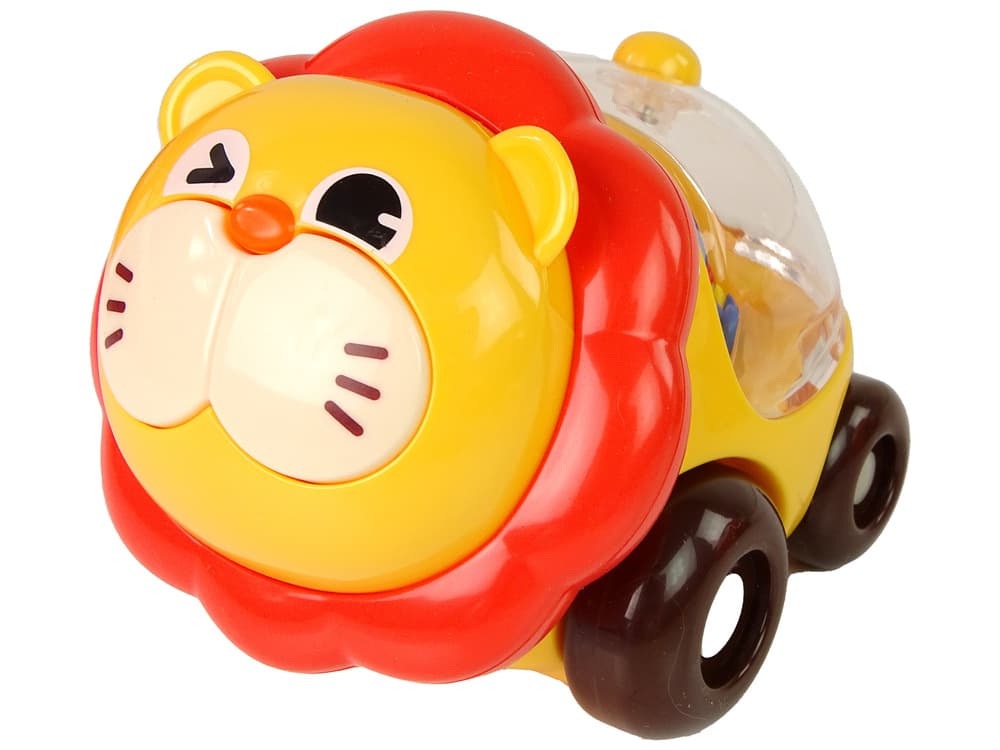 Pisani vozički Živali z kroglicami LEAN TOYS 6
