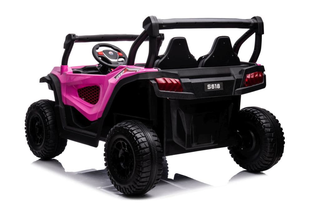 Otroški akumulatorski avto LEAN CARS S618 4x4 roza 3