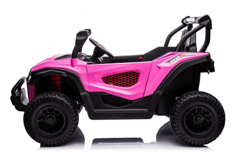 Otroški akumulatorski avto LEAN CARS S618 4x4 roza 4