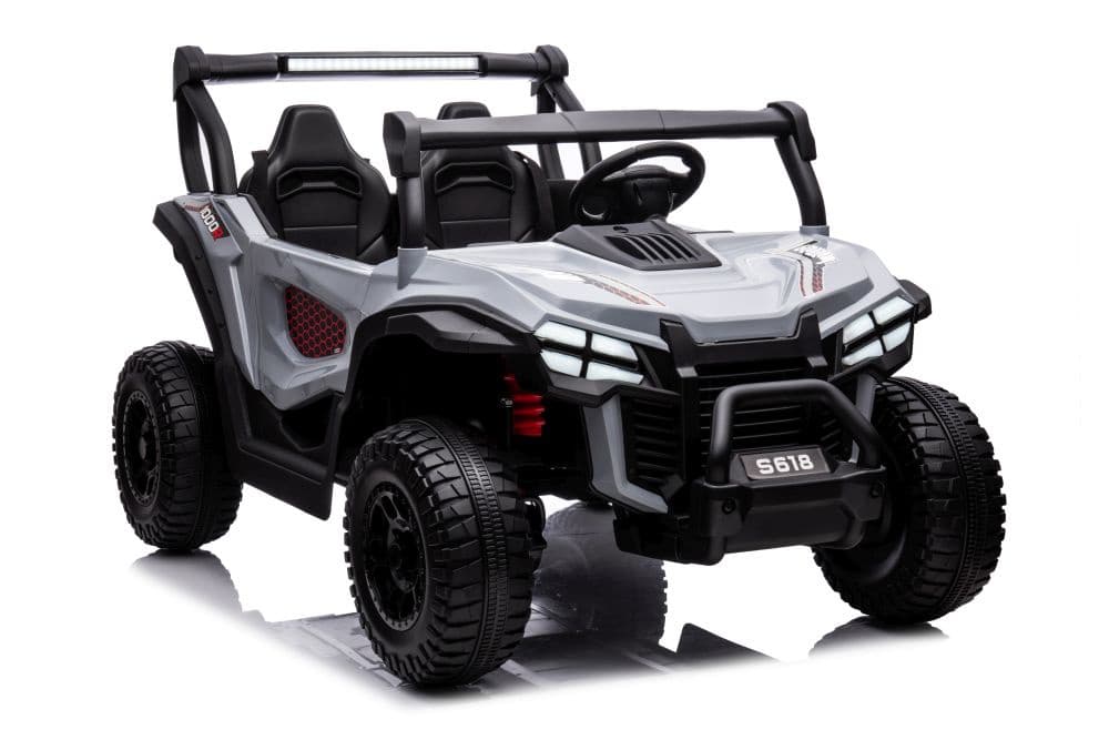 Otroški akumulatorski avto LEAN CARS S618 4x4 siv