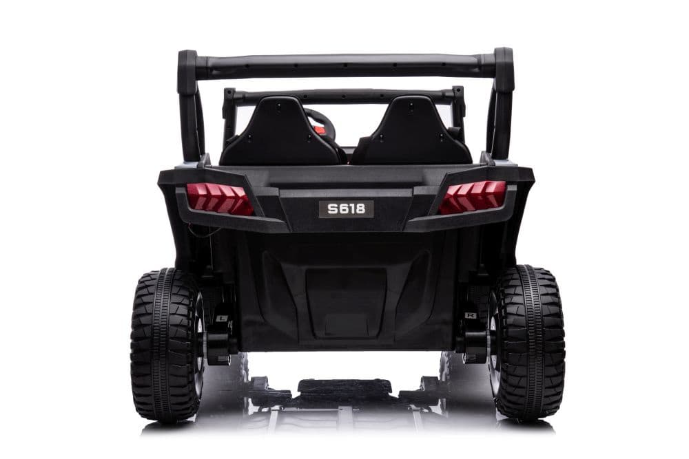 Otroški akumulatorski avto LEAN CARS S618 4x4 siv 2
