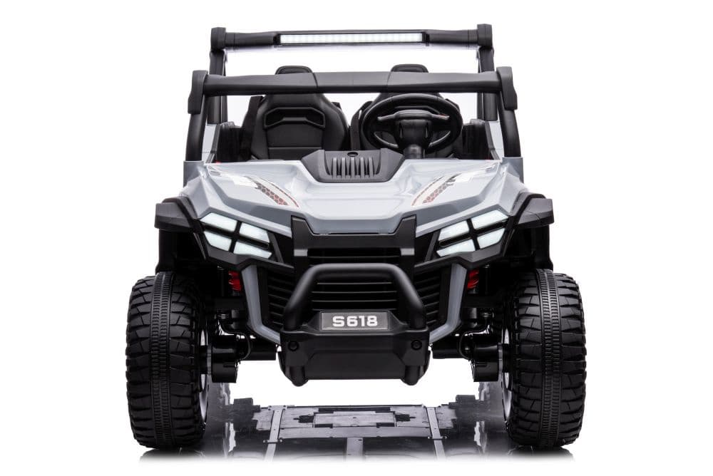 Otroški akumulatorski avto LEAN CARS S618 4x4 siv 7