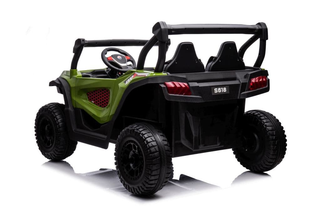 Otroški akumulatorski avto LEAN CARS S618 4x4 zelen 3